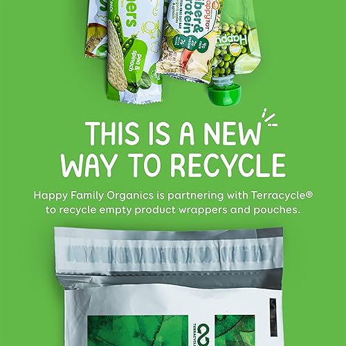 Miniatura 6 de Happy Baby Organics Stage 2 - Bolsas de comida para bebés, sin gluten, aperitivo vegano y saludable, puré de frutas y verduras claramente