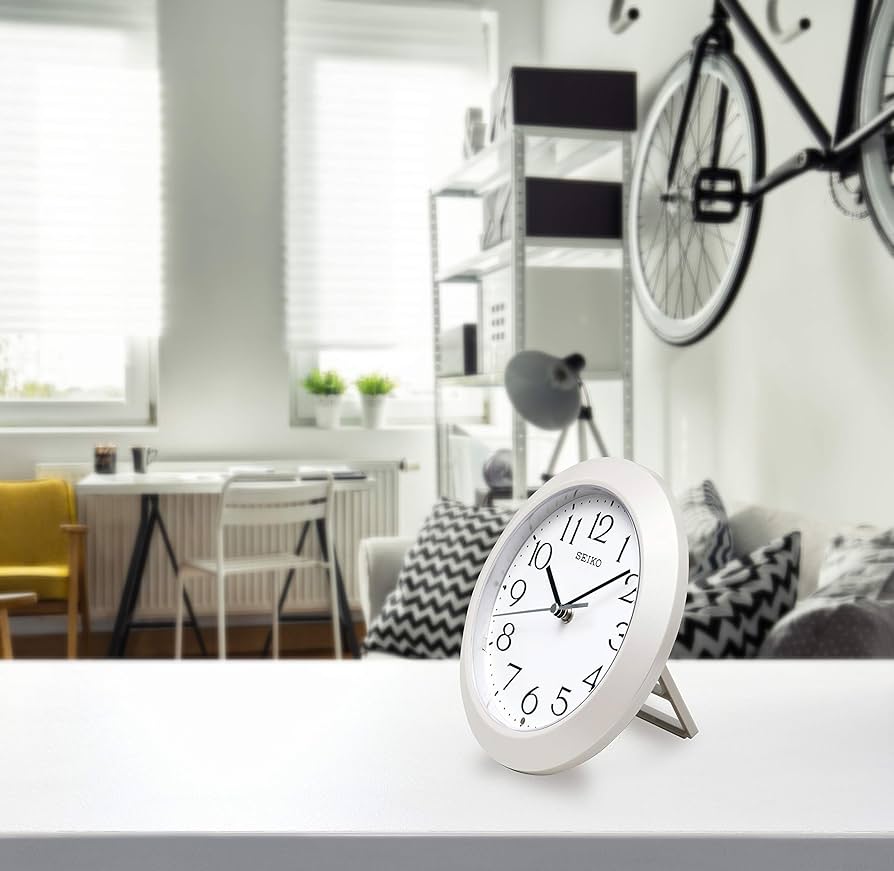 Amazon.co.jp: セイコークロック 掛け時計 置き時計兼用 電波