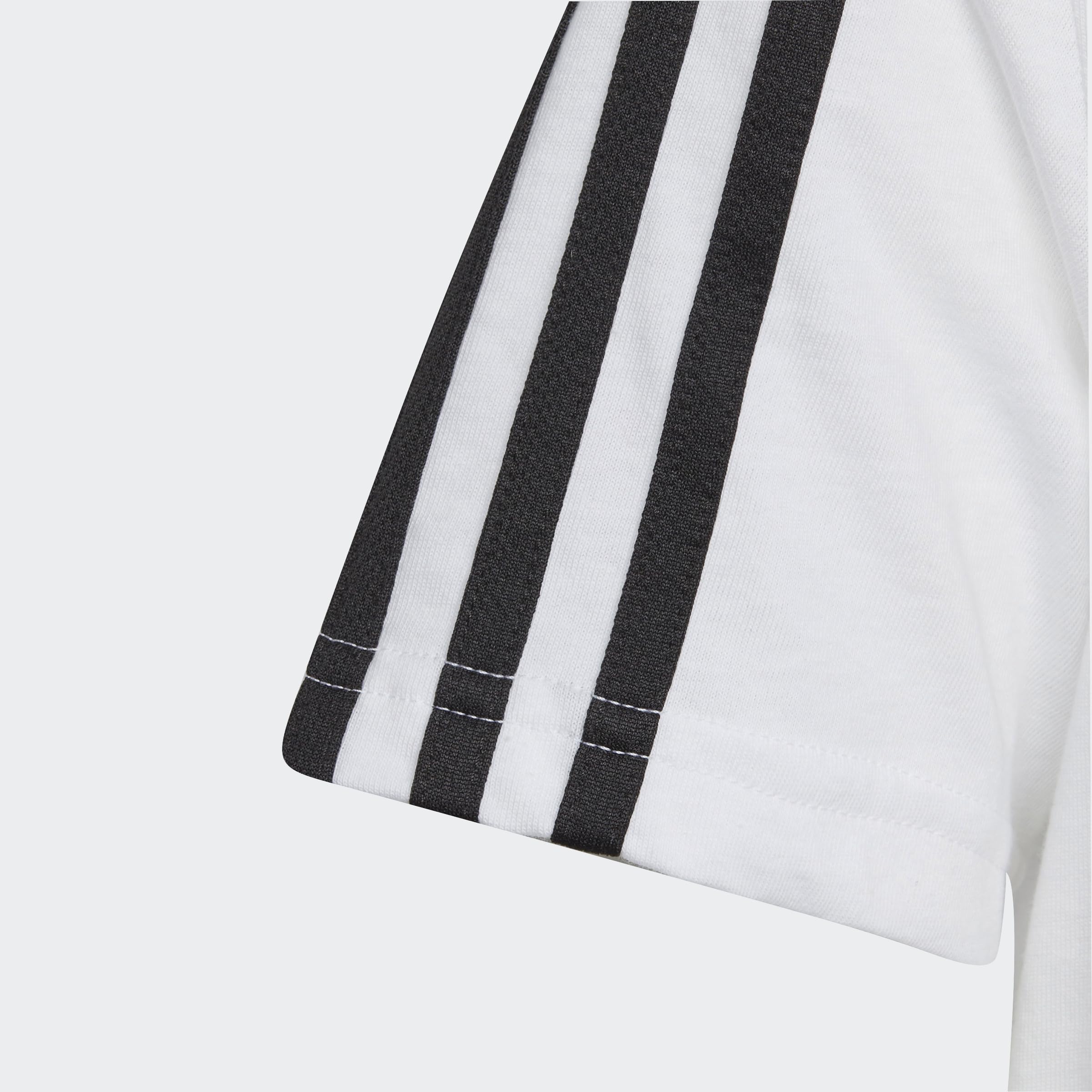 adidas Essentials 3-Stripes Cotton tee Camiseta Unisex niños
