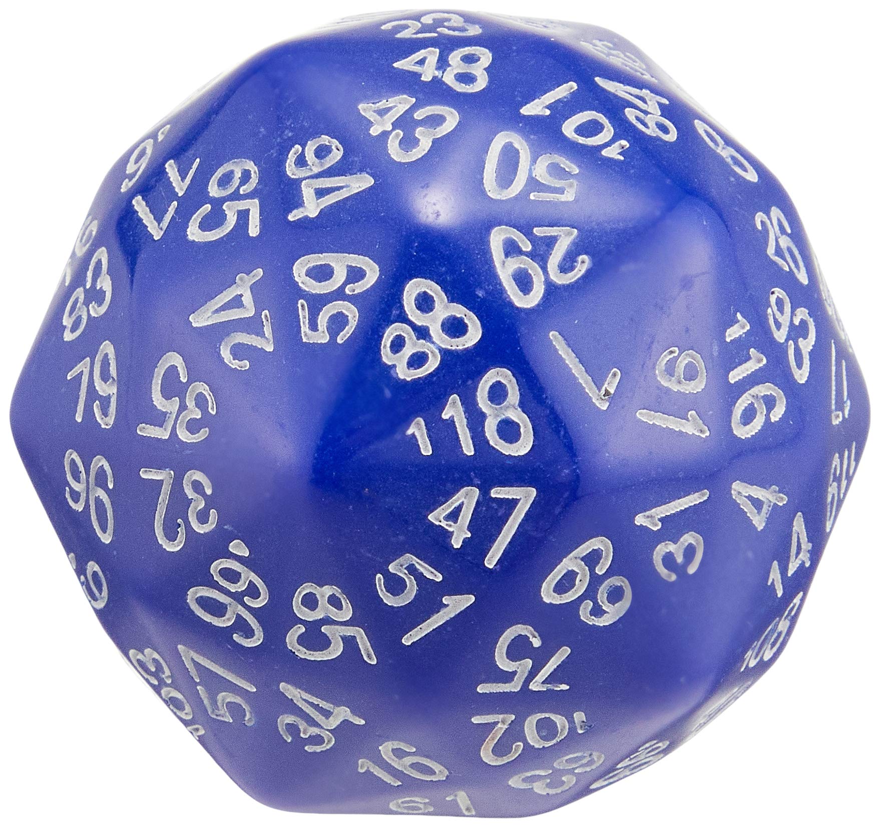 Amazon | イメージミッション木鏡社 ダイス 120面ダイス 50mm 青  