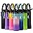 Farsea Insulated Water Bottle With Paracord Handle, Protective Boot and 2 Lids (Straw Lid & Spout Lid), Stainless Steel Water Bottle Wide Mouth, Double Wall Sweat-Proof BPA-Free, 24 oz