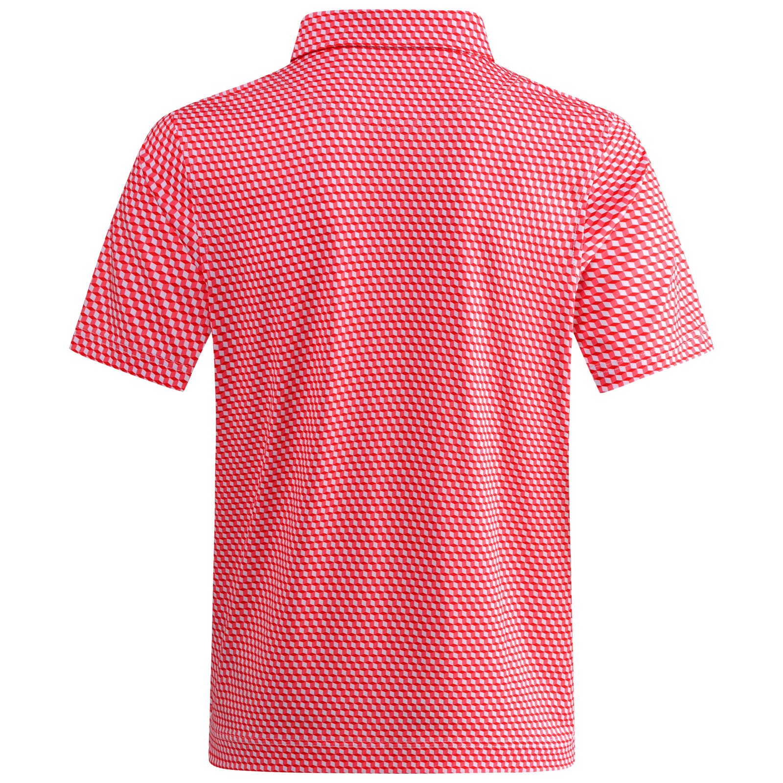 DEOLAX Polo para hombre, estampado de moda, camiseta de golf para hombre, ajuste seco, manga corta, secado rápido, divertida camisa de golf para hombre