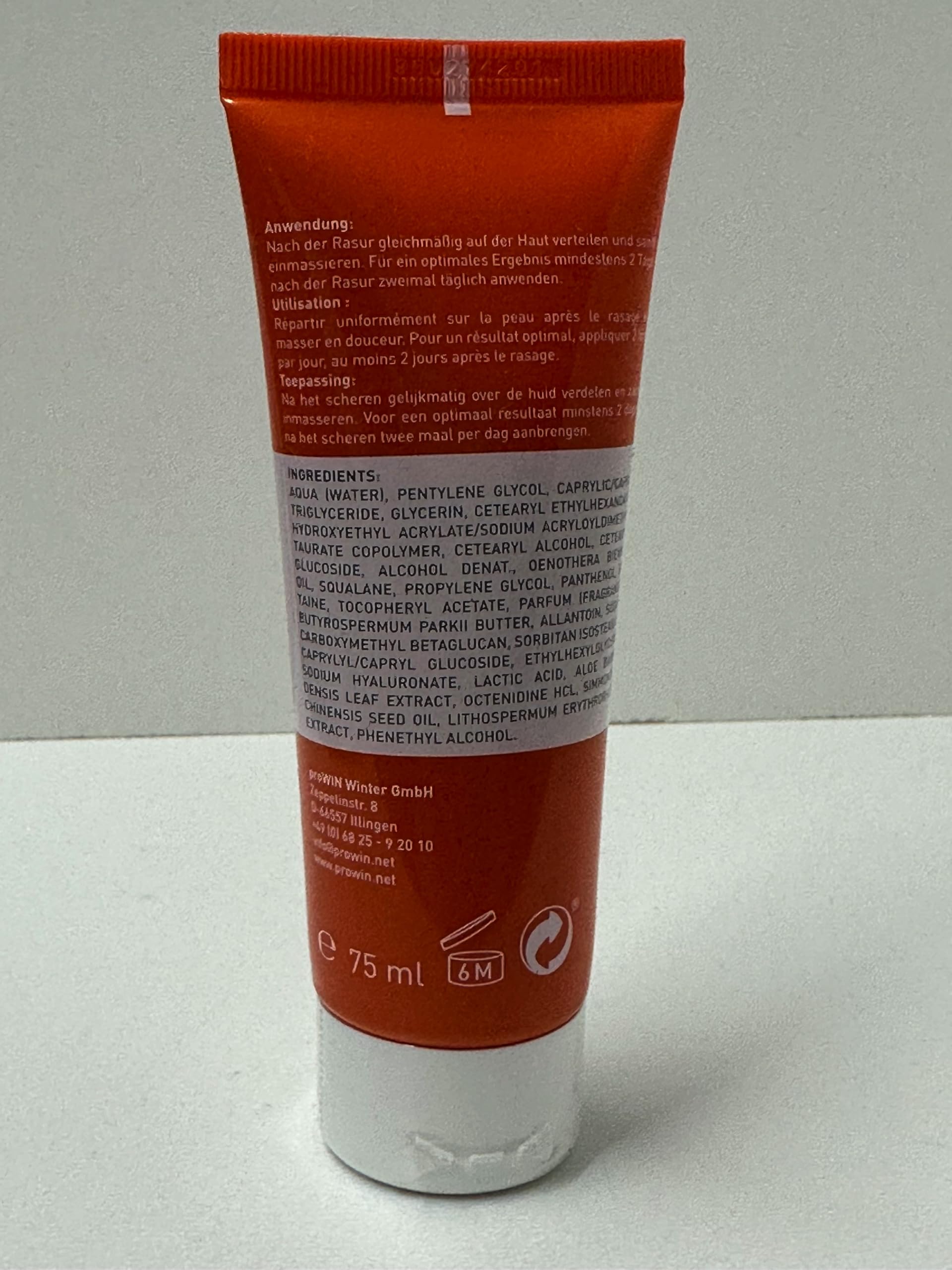 proWIN After Shave Cream 75ml