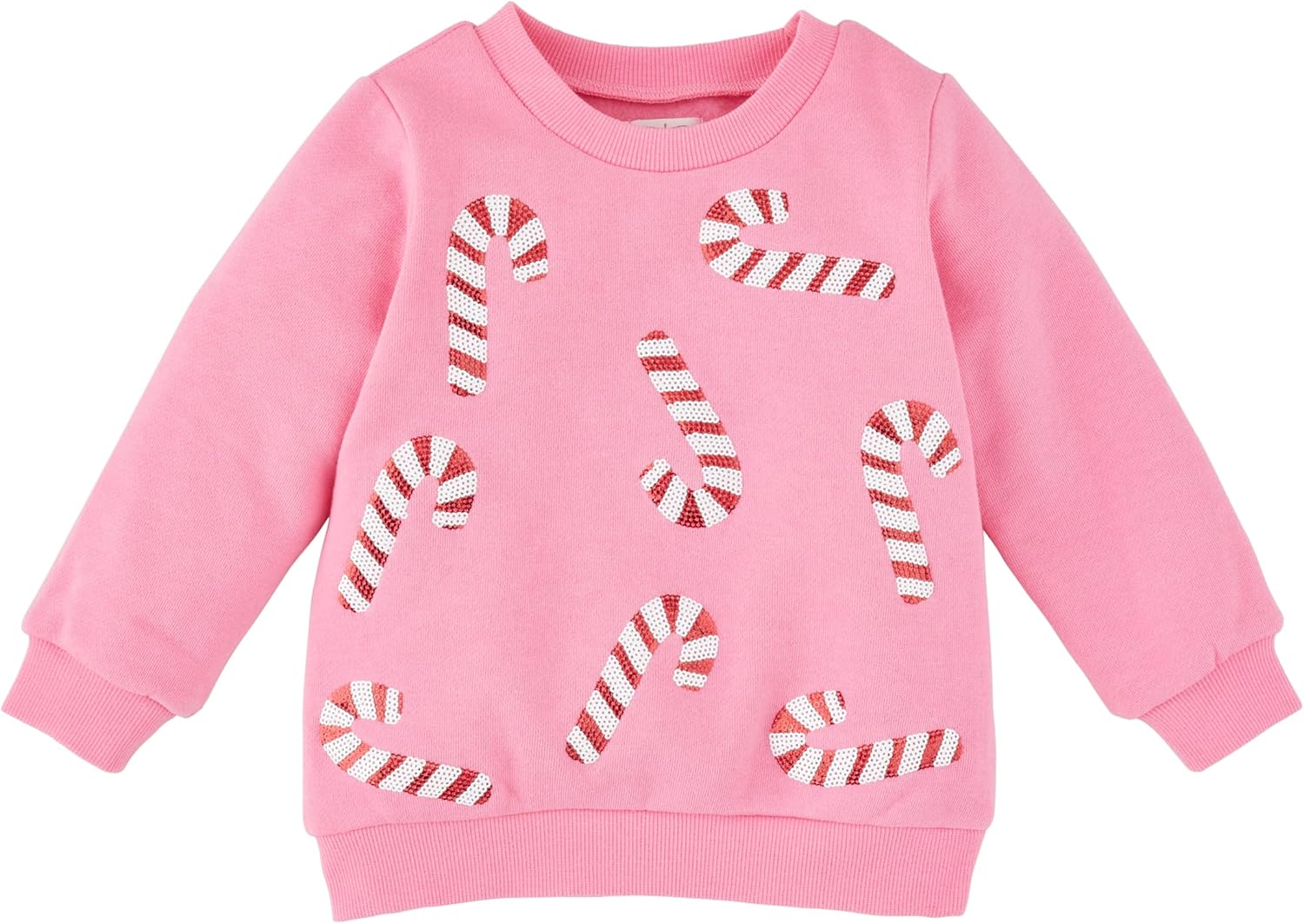 Mud Pie Kids' Mud Pie Children Candycane Sweatshirt