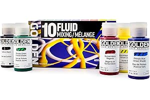 Professional Fluid Acrylic Paint Set