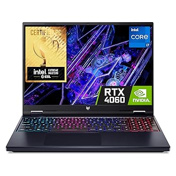 Acer Predator Helios Neo 16 PHN16-72 Gaming Laptop Intel Core i7-14650HX, Black