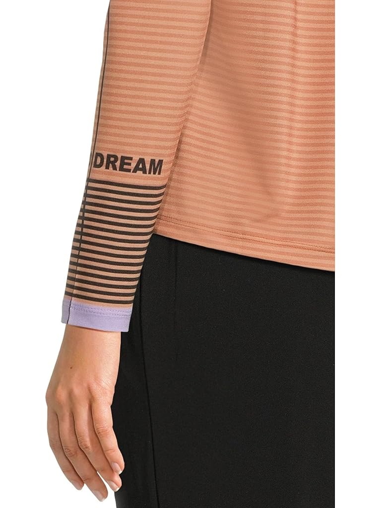 Beige Jamie Sadock Live To Dream Long Sleeve Sunsense 1/4 Zip Top
