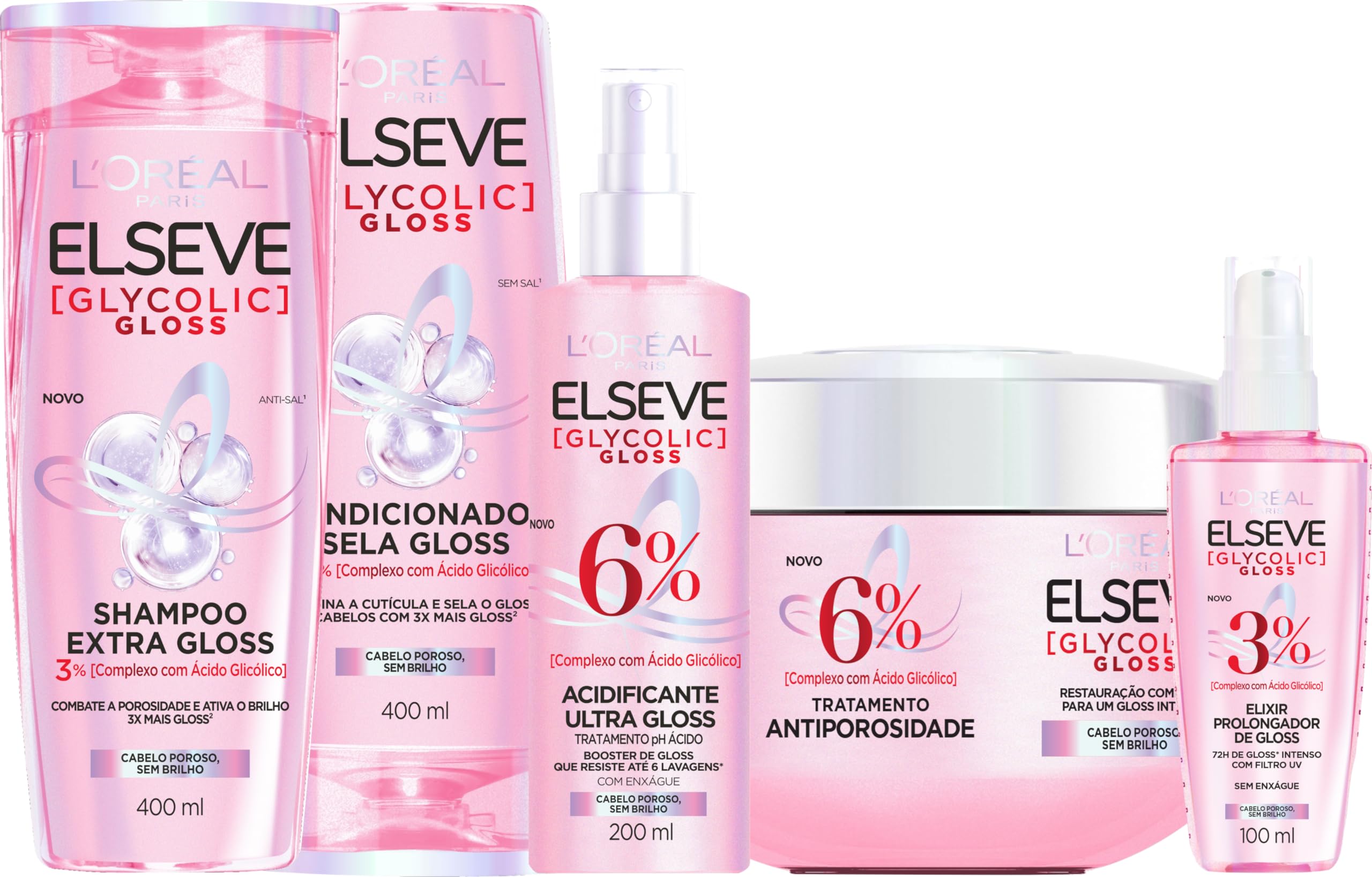 Brilho e Alinhamento: Kit L'Oréal em Promoção ✨