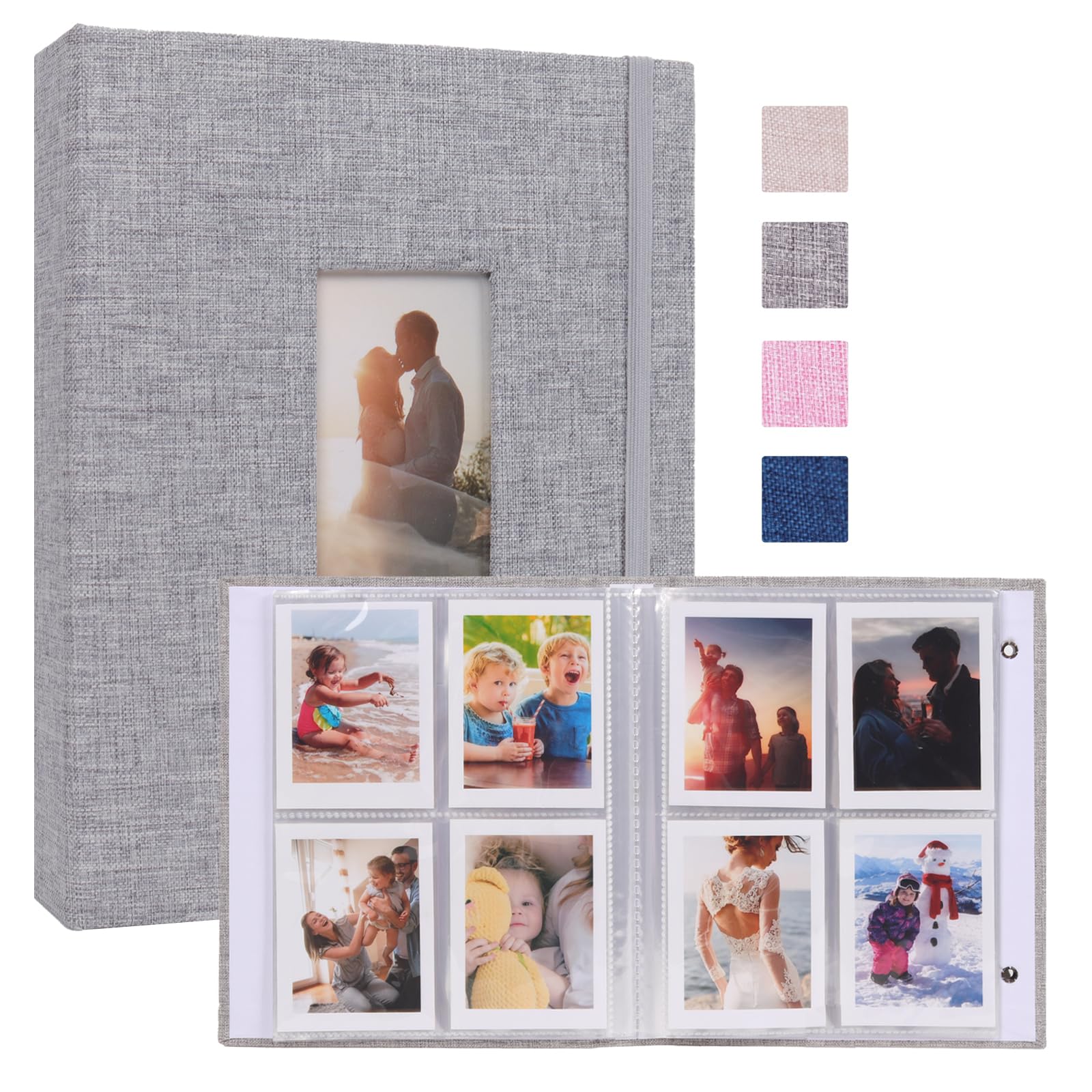 Amazon.co.jp: チェキ アルバム チェキ帳 フォトアルバム 208枚 写真  