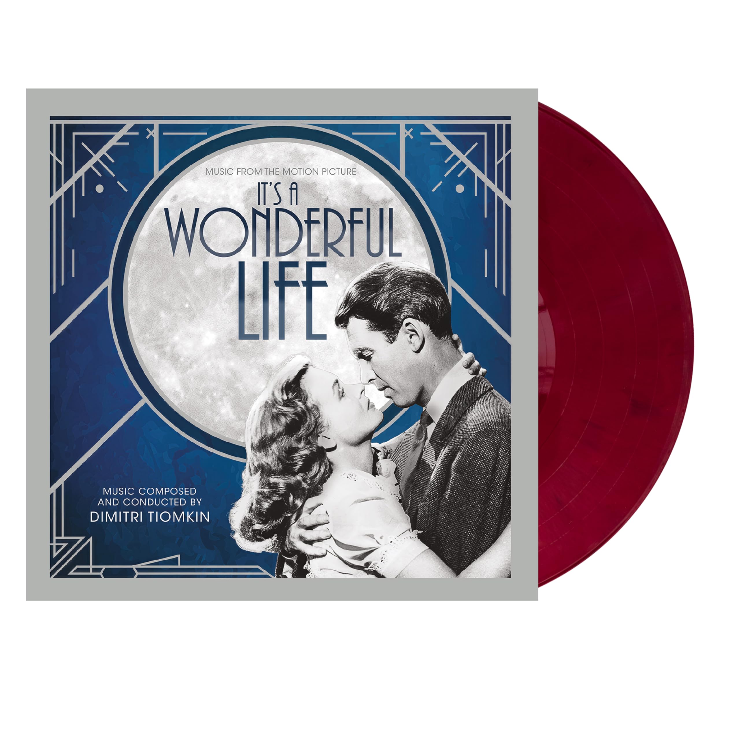Vinyl Castle Burgundy Its A Wonderful Life - Original Soundtrack From The Motion Picture ( Zuzus Petals Vinyl)