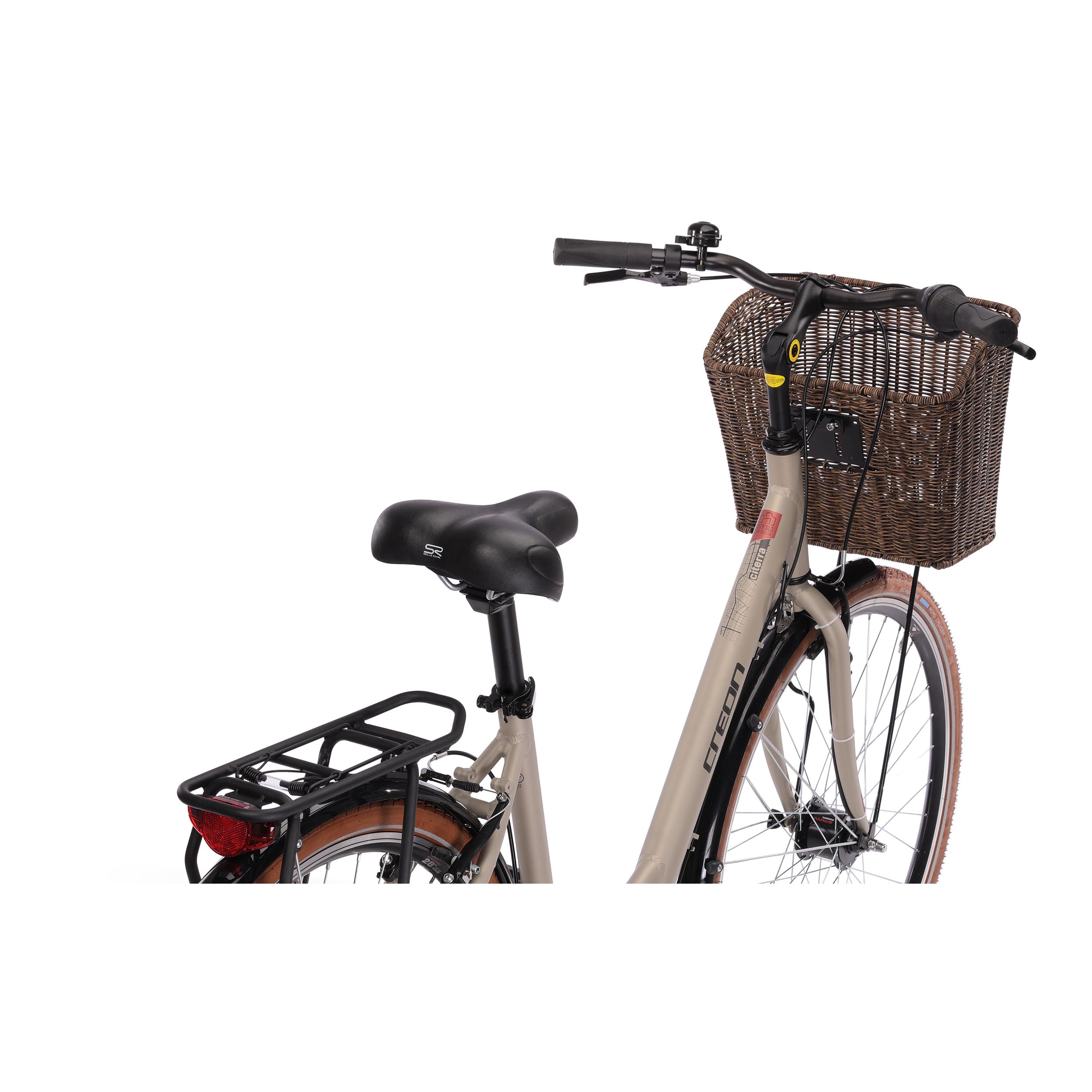 Airtracks 28 Zoll Damen City Fahrrad Cityrad Creon CITERRA SL 3 Low Step Shimano Nexus 7 Gang - Rahmenhöhen 45cm, 50cm und 55cm - Modelljahr 2026