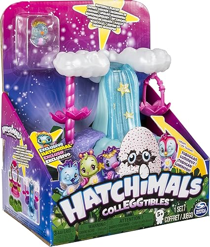 Miniatura 9 de Hatchimals CollEGGtibles, juego de cascada con luces y una exclusiva temporada 4 CollEGGtible, para edades de 5 años en adelante