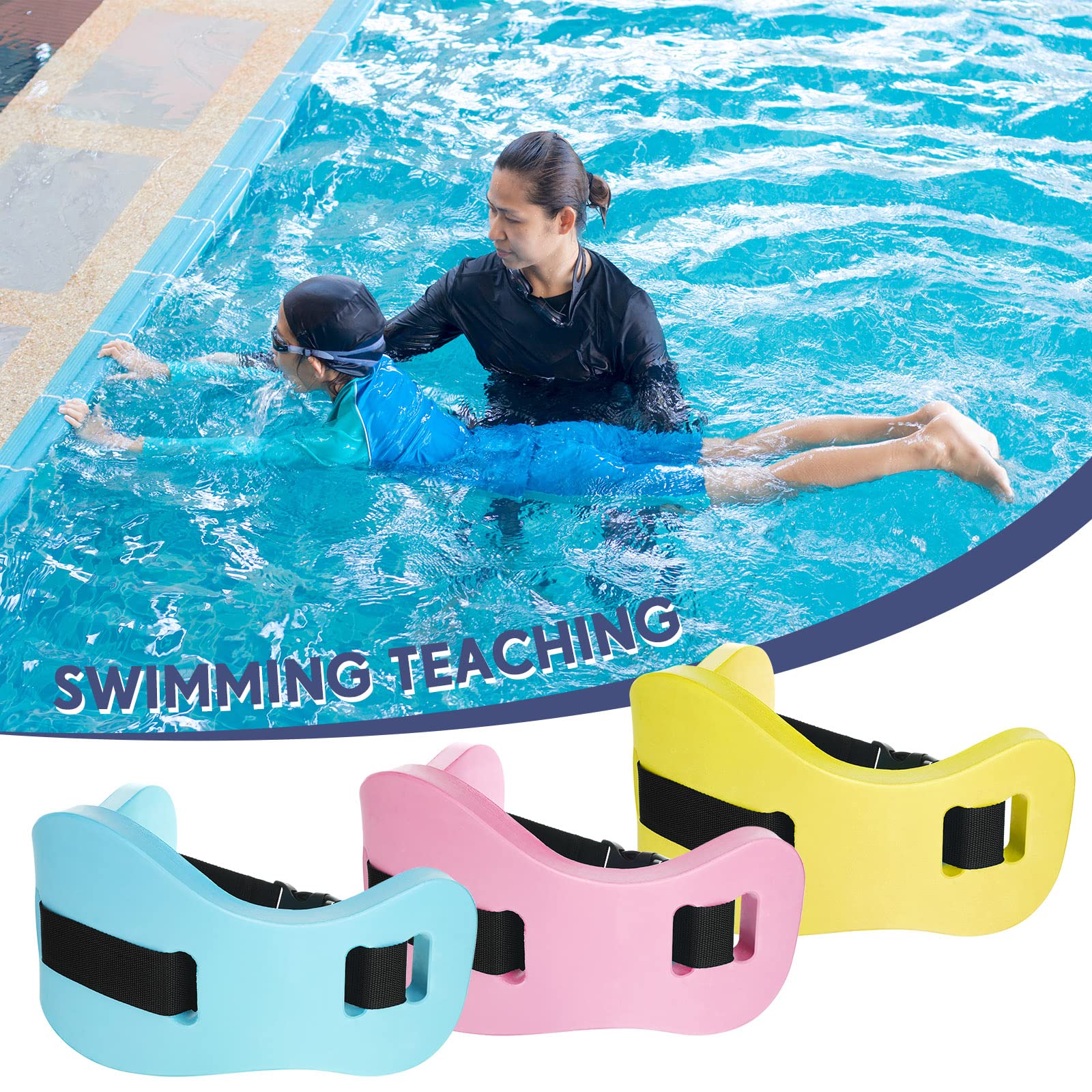 3 Pcs Swimming Flotation Exercise Belt Water Aerobics Belt Water Aerobics Equipment Water Waist
