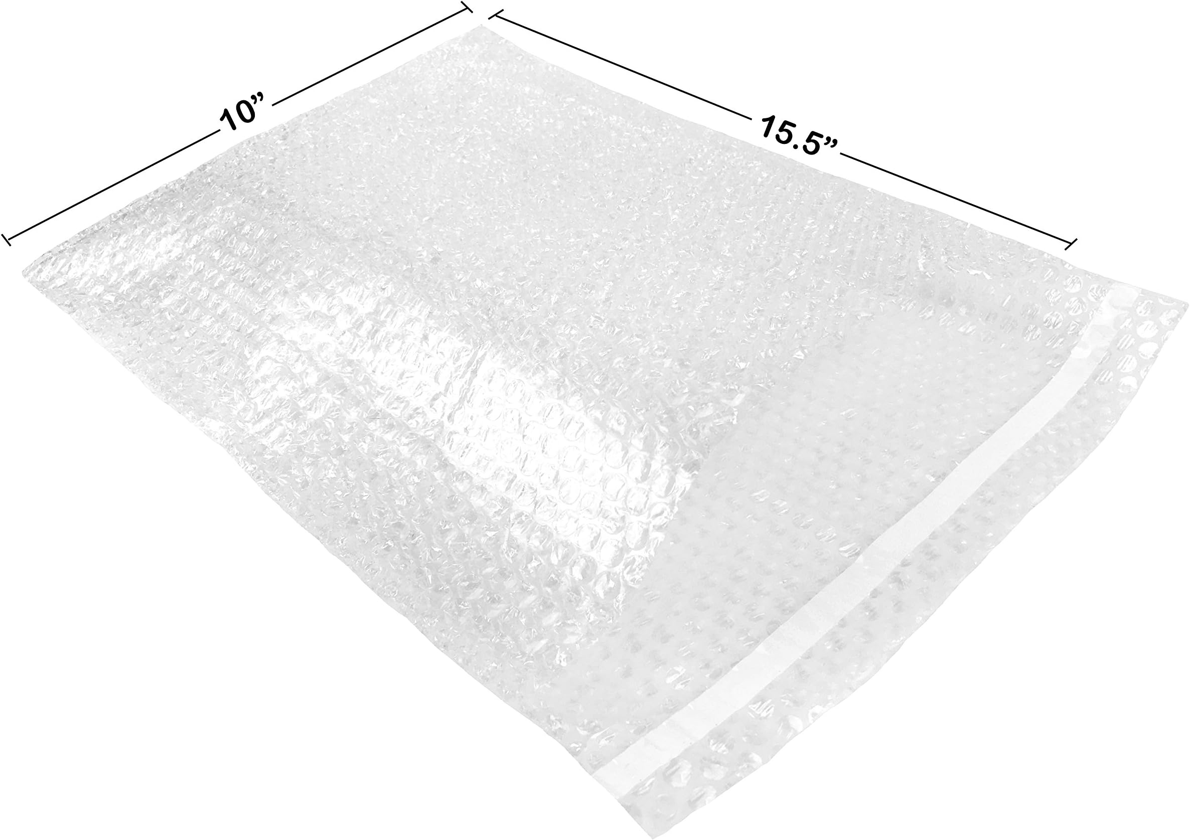 StarBoxes 25 Bubble Out Bags 10x15.5" Wrap Pouches Envelopes Self-Sealing