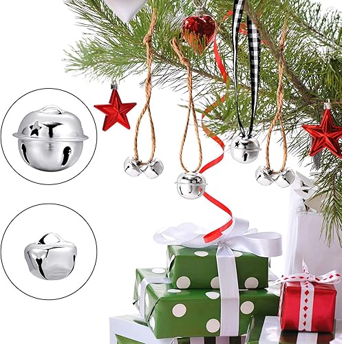 Miniatura 2 de 250 Pieces Christmas Jingle Bells Metal Star Cutout Jingle Bells and Craft Bells for Home Party Decorations Craft Daily Decorations DIY Bells