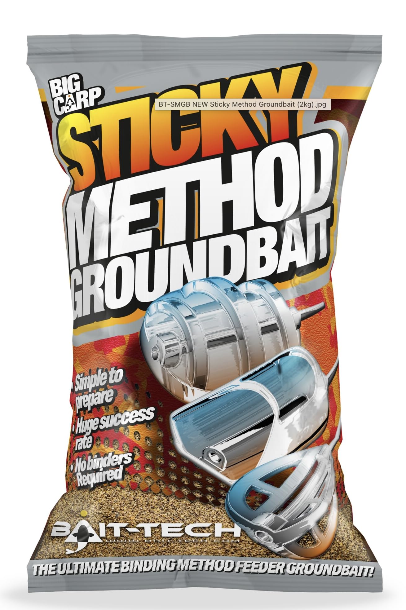 Bait-Tech Sticky Method Groundbait 2kg Fishing Bait