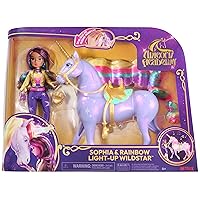 Unicorn Academy, Sophia & Interactive Rainbow Light-up Wildstar Unicorn