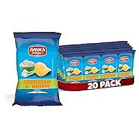 AMICA Chips | Patatina Gusto Sourcream Panna Acida e Cipolla, Snack Senza Glutine