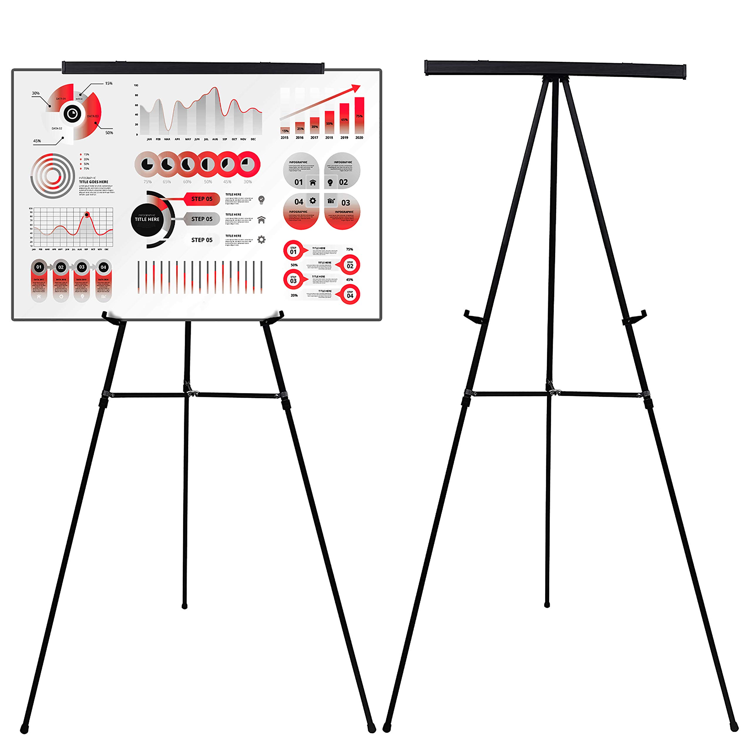 Buy BELLE VOUS Flipchart Easel StandAdjustable Height Upto 180cm