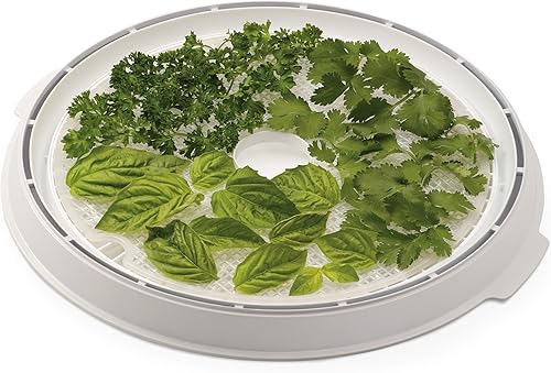 Miniatura 2 de Presto 06307 Dehydro Electric Food Dehydrator - Pantallas antiadherentes de malla, color blanco, 11,5 pulgadas