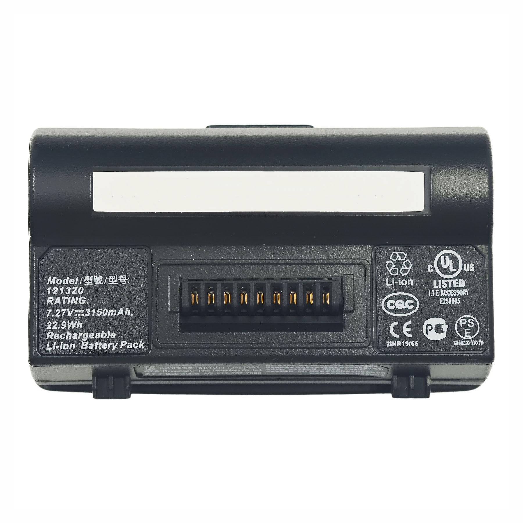 2 Pack 121320 TSC7 Battery Replacement Rechargeable Li-ion Battery Pack Compatible with Trimble TSC7 Data Controller Surveying, 7.27V, 3150mAh