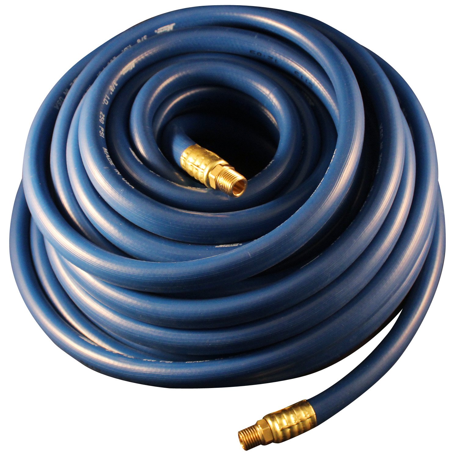 Milton 1645 50 pies 3/8 "ID PVC Manguera de aire
