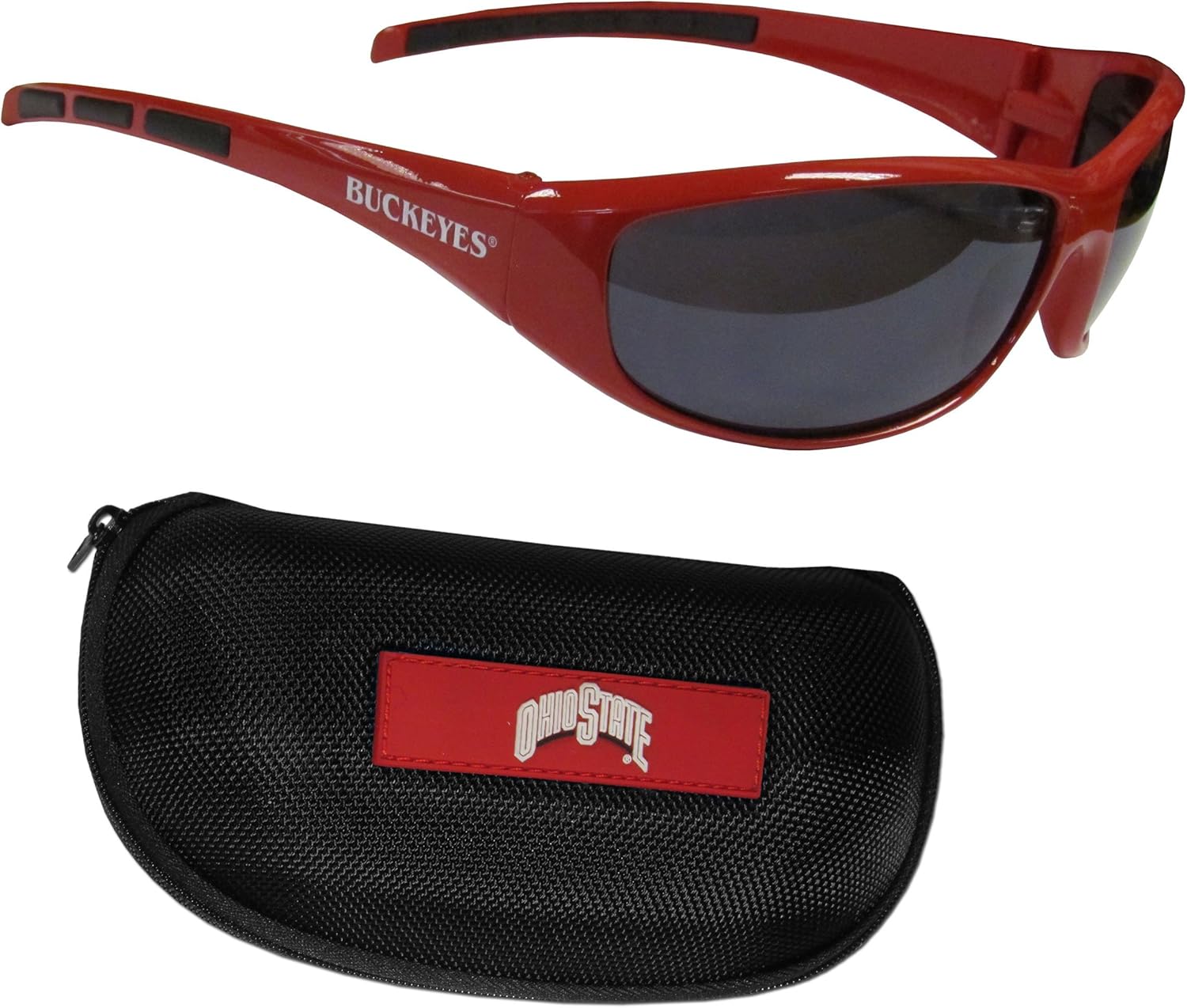 Siskiyou Sports Alabama Crimson Tide Wrap Sunglasses and Zippered Case