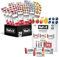That's it Fruit Bars Snack Gift Box With Mini Fruit Bars Variety (44 Pack)