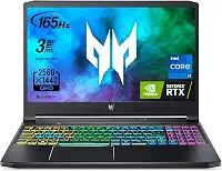 Acer Notebook para jogos Predator Triton 300 PT315-53-70RT | Intel i7-11800H | GPU para laptop NVIDIA GeForce RTX 3060 | Tela IPS de 39.6 cm QHD 165Hz 3ms | DDR4 de 16 GB | SSD de 1 TB | Killer WiFi 6