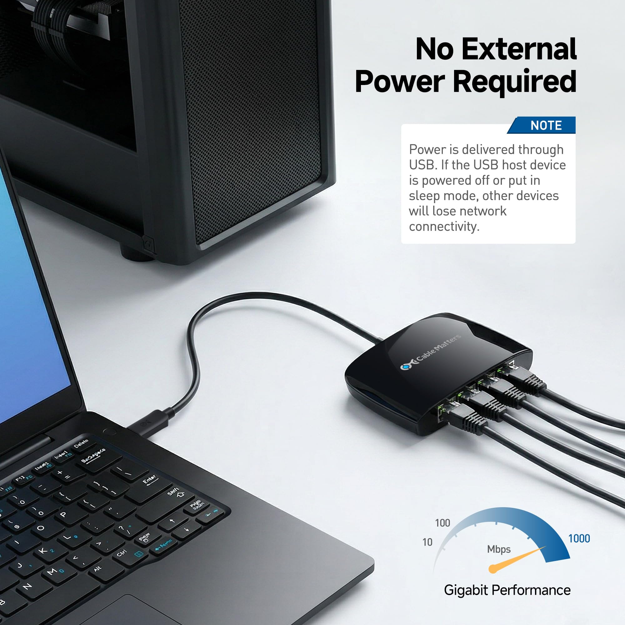 Het verschil tussen USB-C en Thunderbolt 3, Thunderbolt 4 en Thunderbolt 5