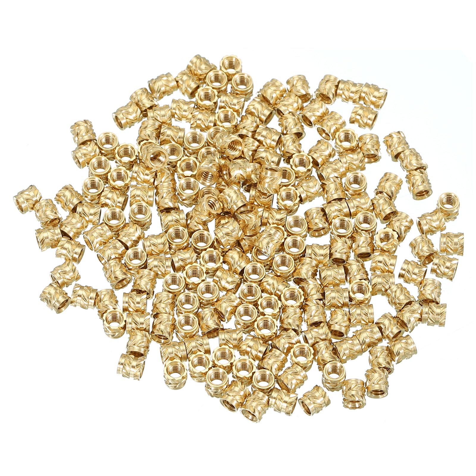 PATIKIL M2 Threaded Inserts M2x3x3mm
