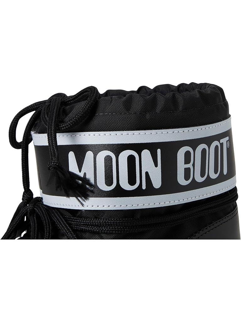 Black MOON BOOT Icon Low Nylon