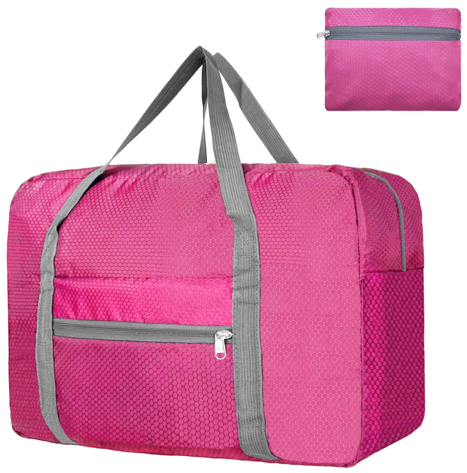 For Spirit Airlines Personal Item Bag 18x14x8 Foldable Carry on Bags for Airplanes Travel Duffel Bags for Women and Men