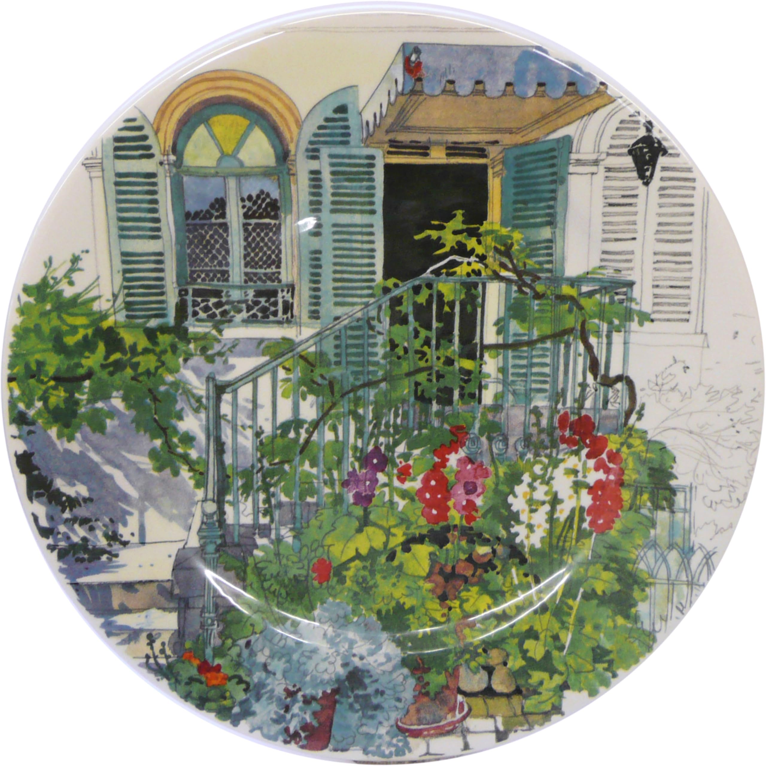 Amazon.co.jp: ジアン(GIEN) ジヴェルニ(PARIS GIVERNY) 小皿 デザート