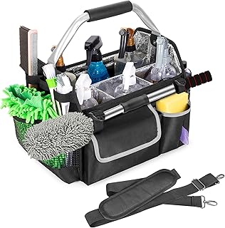 Sponsored You’re seeing this ad based on the product’s relevance to your search query.Learn more about this advertisement HODRANT Detailing Caddy, zusammenklappbare Aufbewahrungstasche fürs Auto mit Griff und Schultergurt, Organizer mit mehreren Taschen für die Detailpflege, nur Tasche