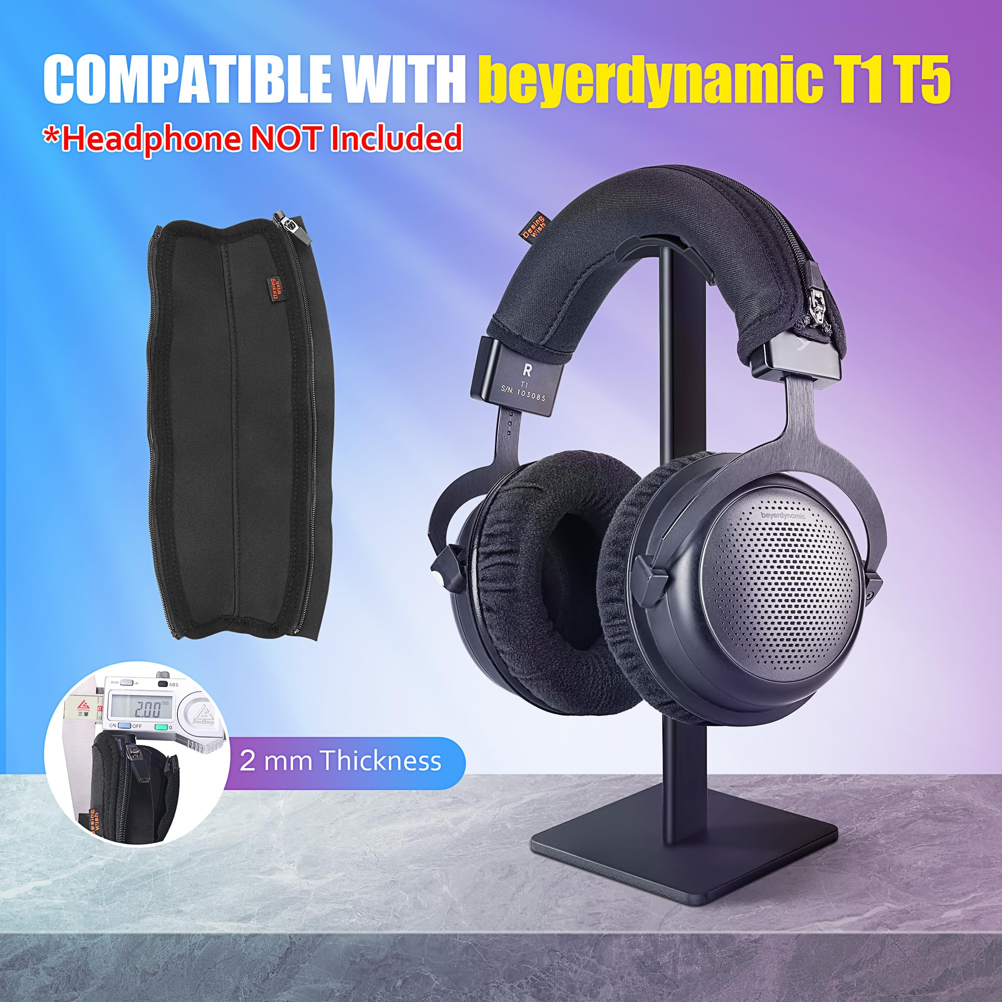 Amazon.com: Desing Wish T1 T5 Headband Cover Compatible with