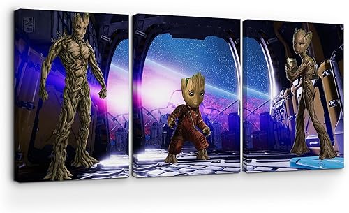 Miniatura 123 de MAVIS PRINT Dead Poool - Decoración de pared Marval de 12 x 16 pulgadas, impresión HD y marco de madera, decoración moderna de pared para Annt