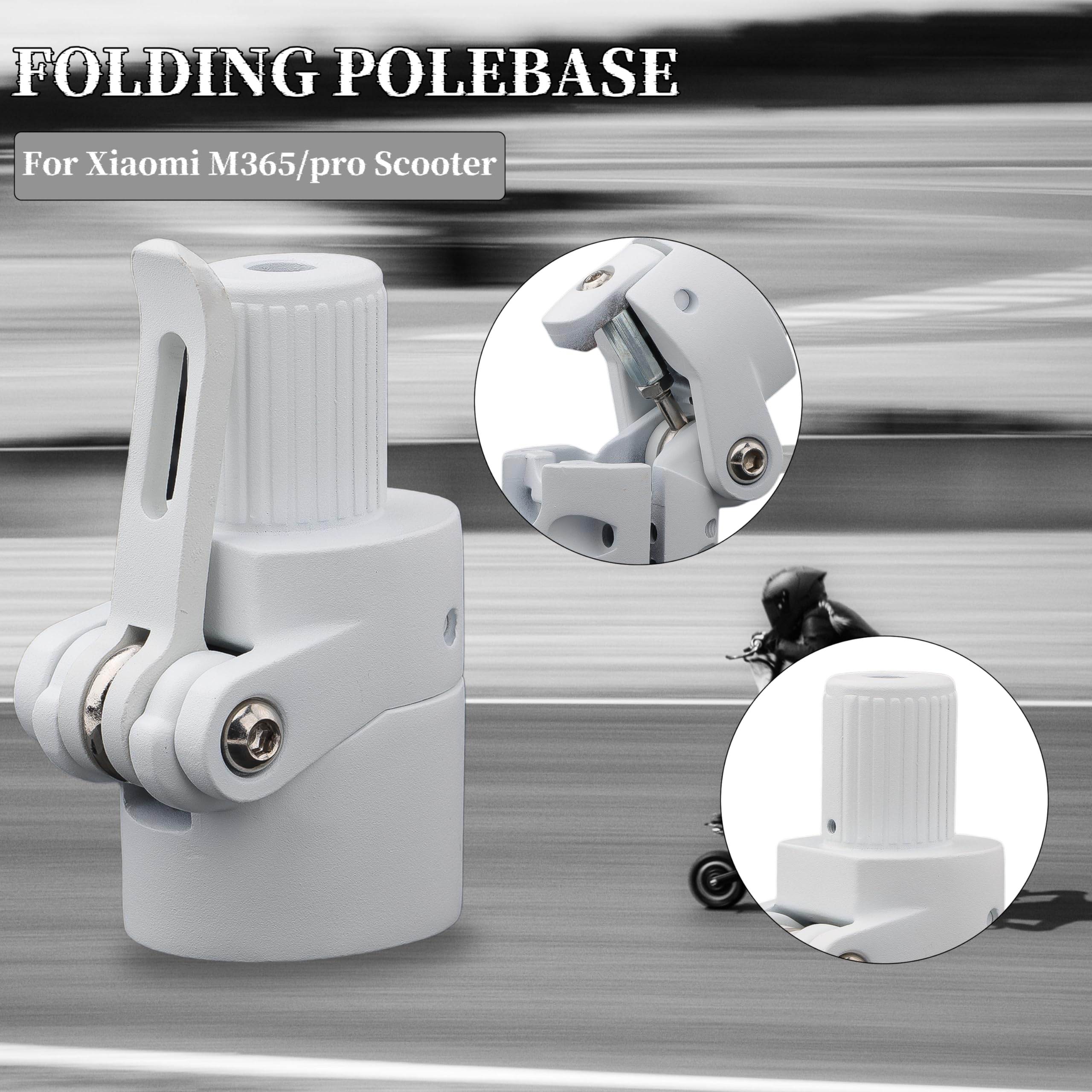 Supporto Pieghevole per Scooter Elettrico Xiaomi 1S E M365 Pro Pro2 - Base Compatibile