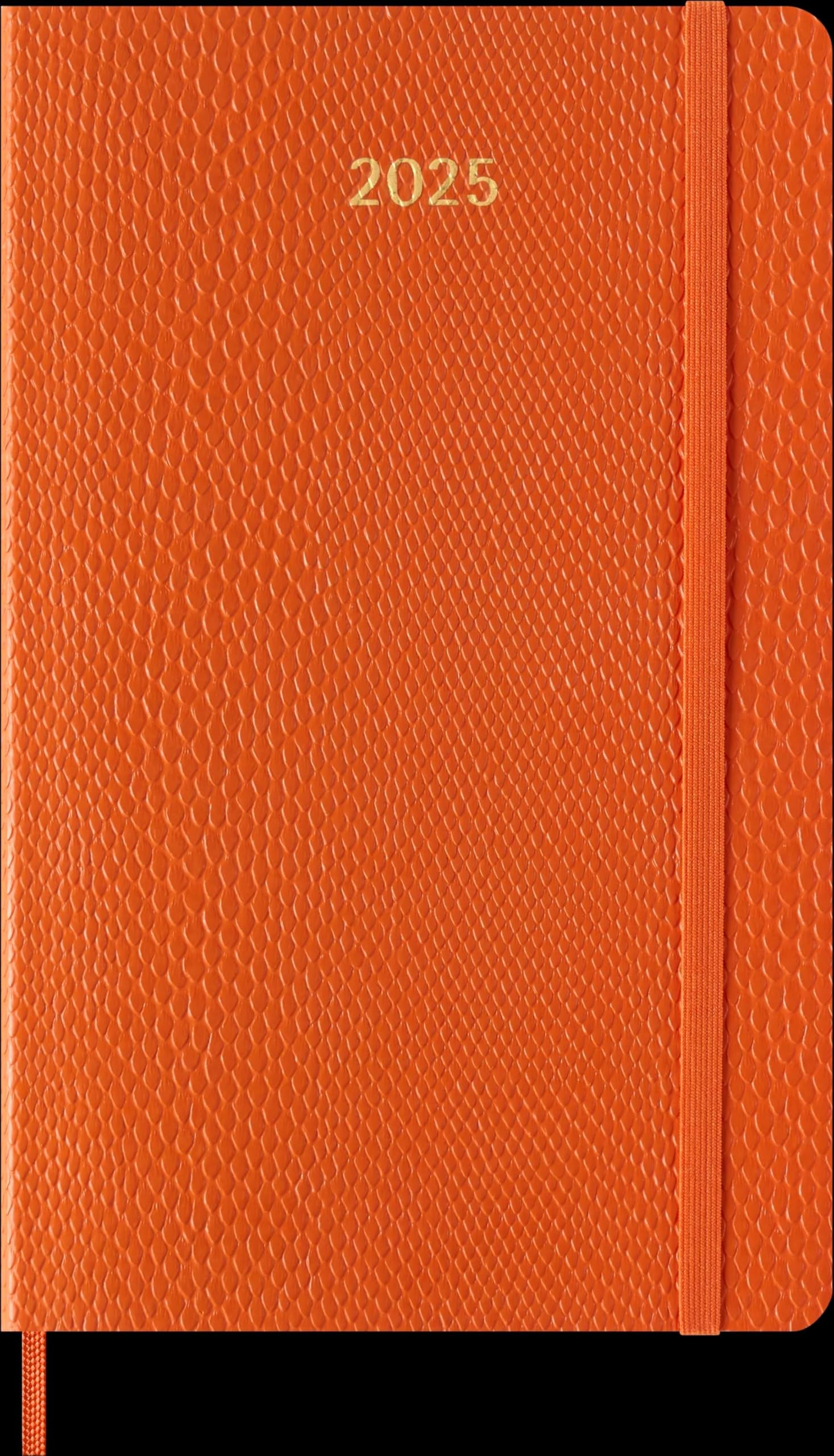 MoleskinePrecious and Ethical 12 Month 2025 Weekly Planner, Soft Cover, Large (5" x 8.25"), Orange, 144 pages