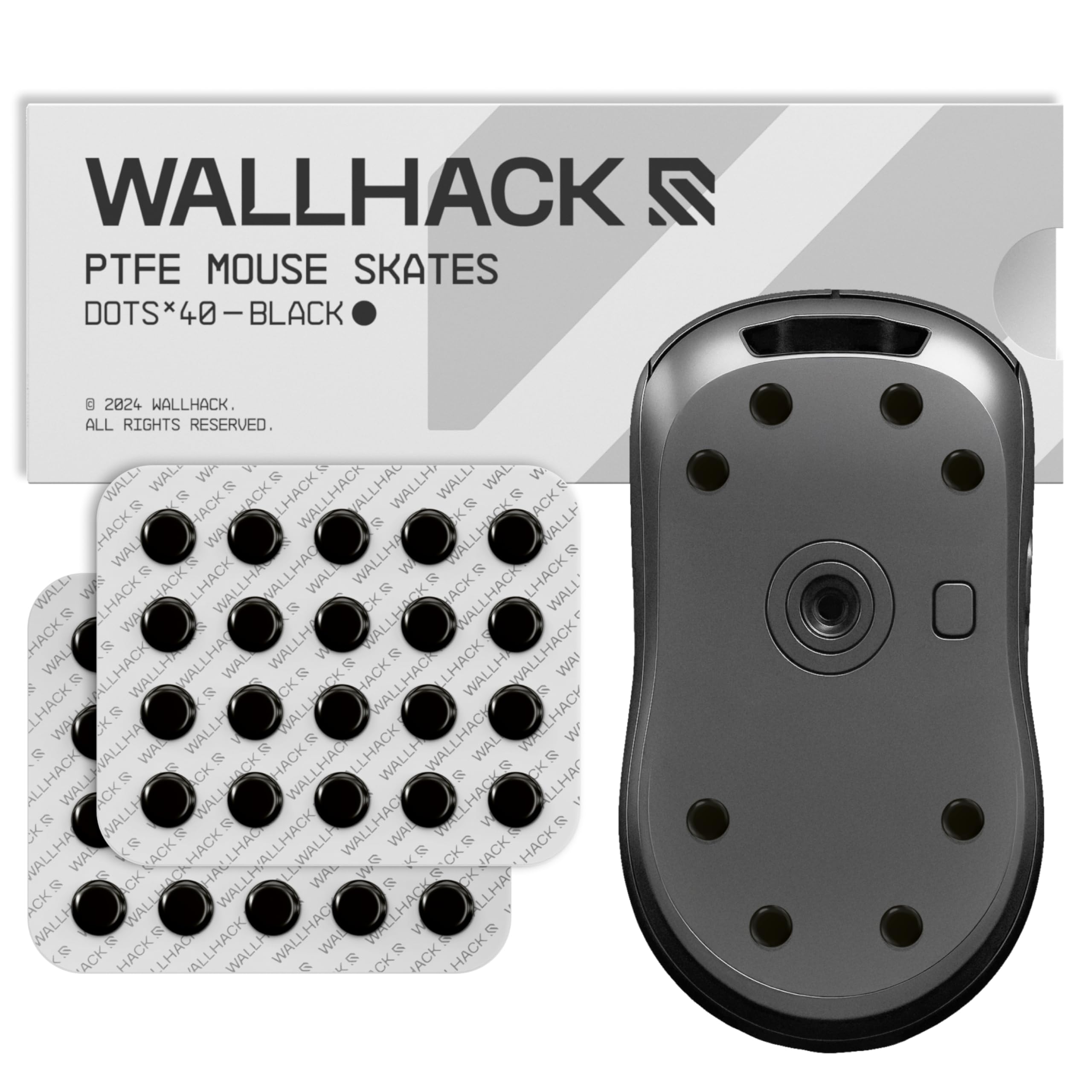 WALLHACK 大判マウスパッド 新作ゲーミングマウスパッド】WALLHACK｜49cm×43cmのサイズに新