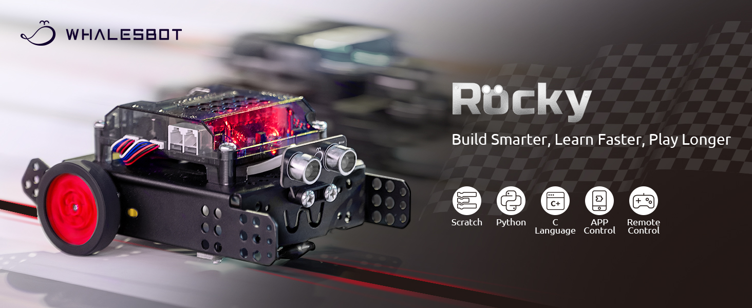WhalesBot Rocky プログラミングロボット 高コスパ】WhalesBot「Rocky」の口コミ・レビュー