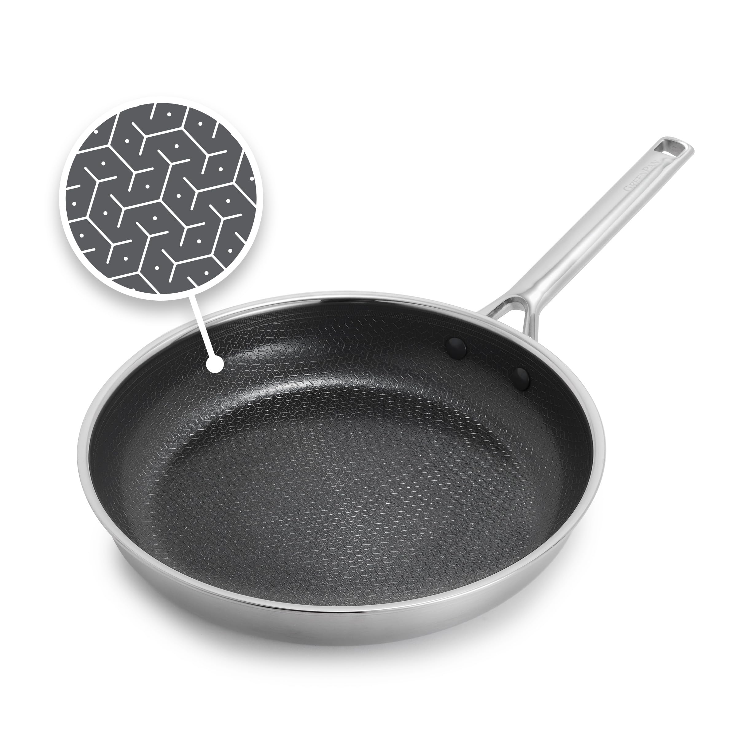 Poêle hybride inox GreenPan passe au four pour de savoureux gratins