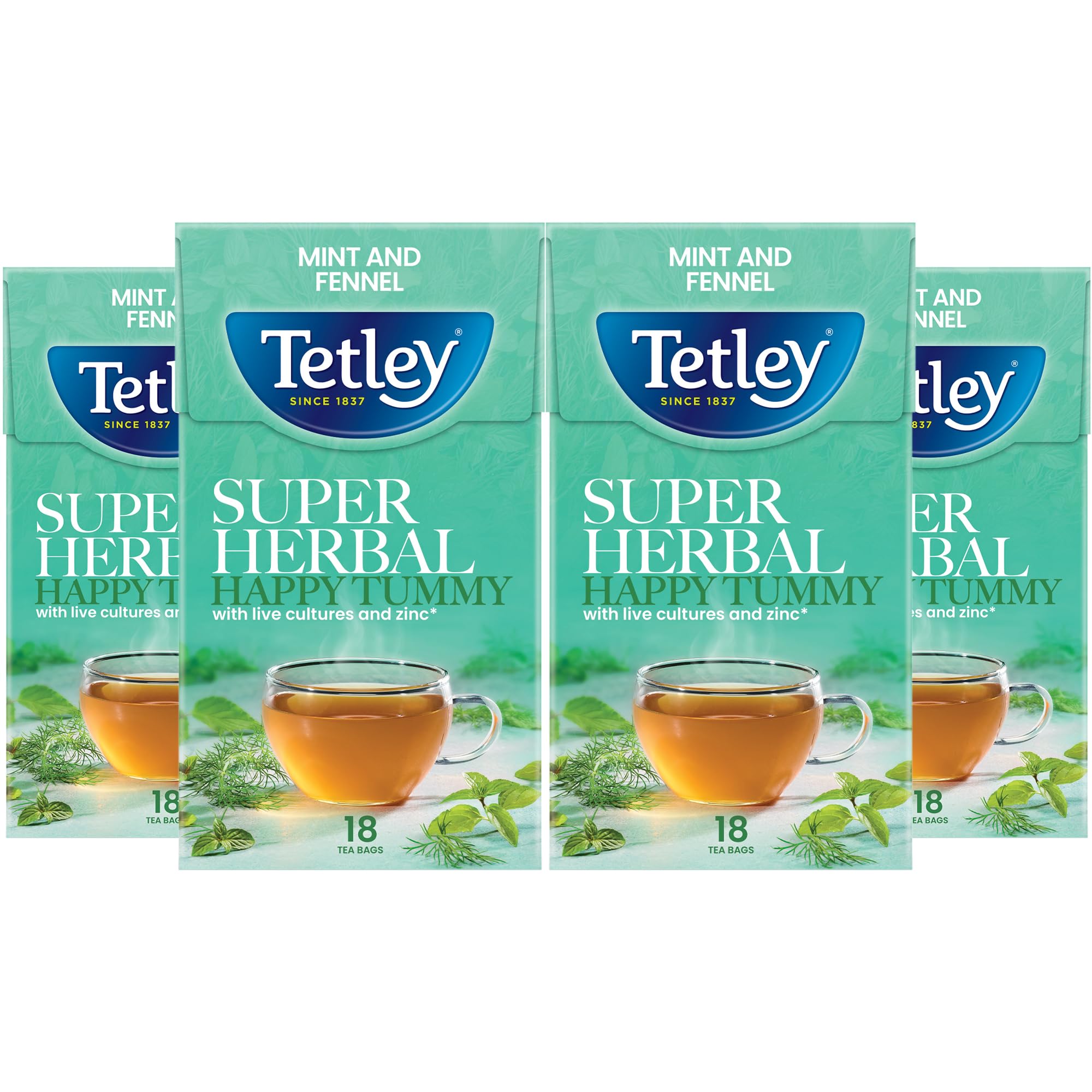 TETLEY S/HERBAL DIGEST MINT & FENEL