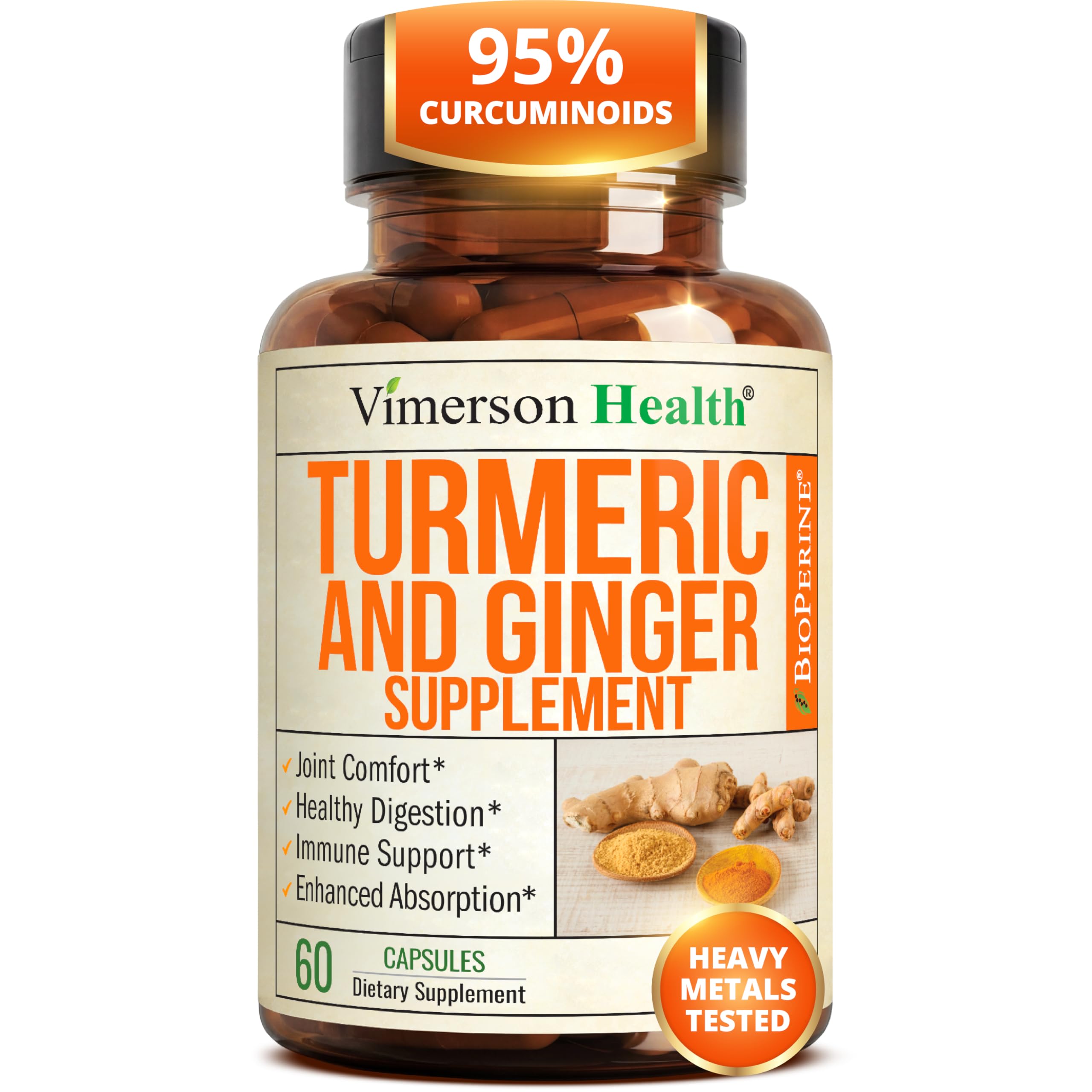 Turmeric and Ginger Supplement