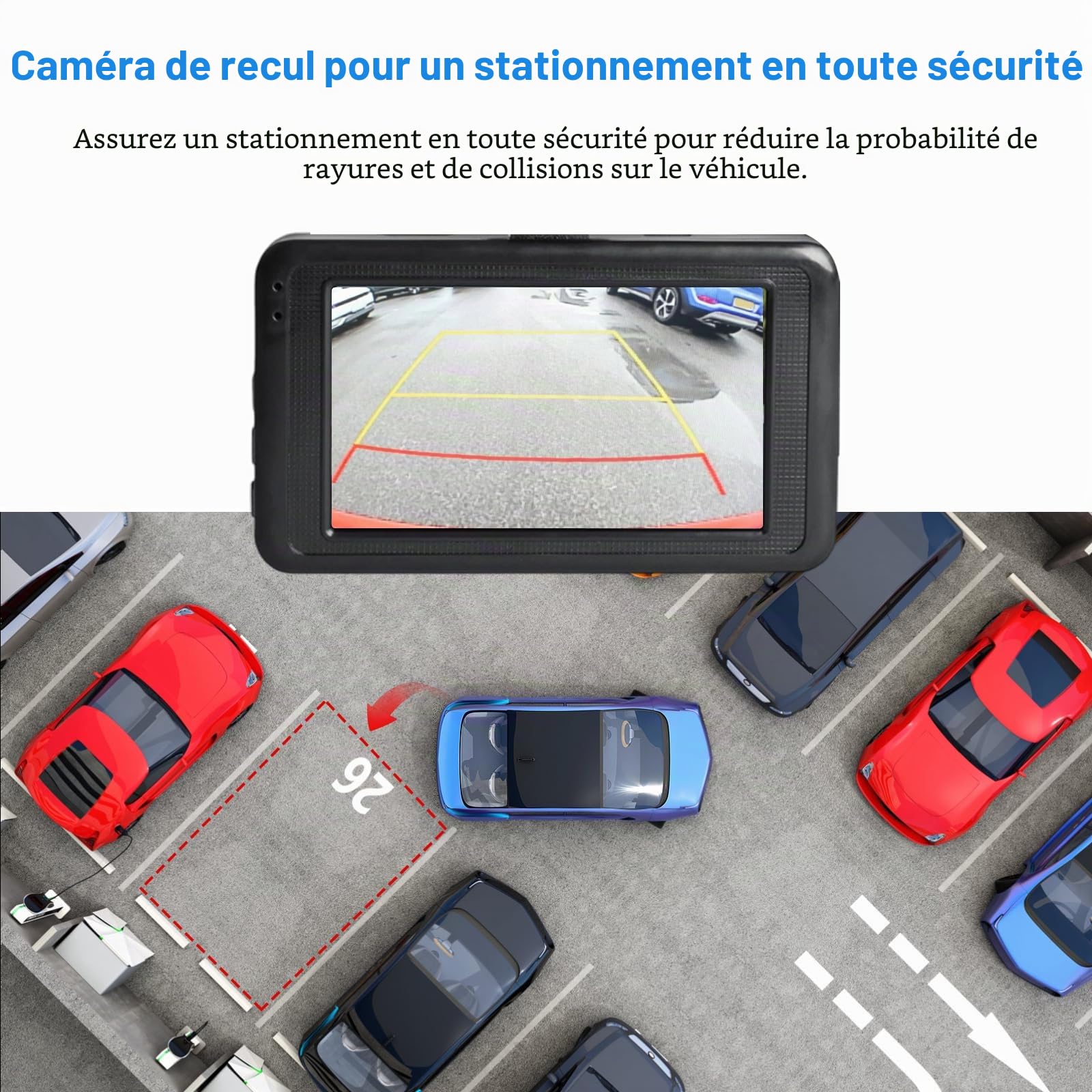 Caméra de tableau de bord pour partie avant, 12 V pour voiture, enregistreur GPS pour BYD Song PLUS DM-I Seal Act 3 Atto 3 pour Tang pour Han pour Qin HCHQ-3776940 EL-3776900 EQEB-3776900 Caméra de