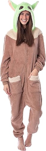 Star Wars The Mandalorian - Pijama para adultos de The Child Grogu Kigurumi para hombres y mujeres, Multi