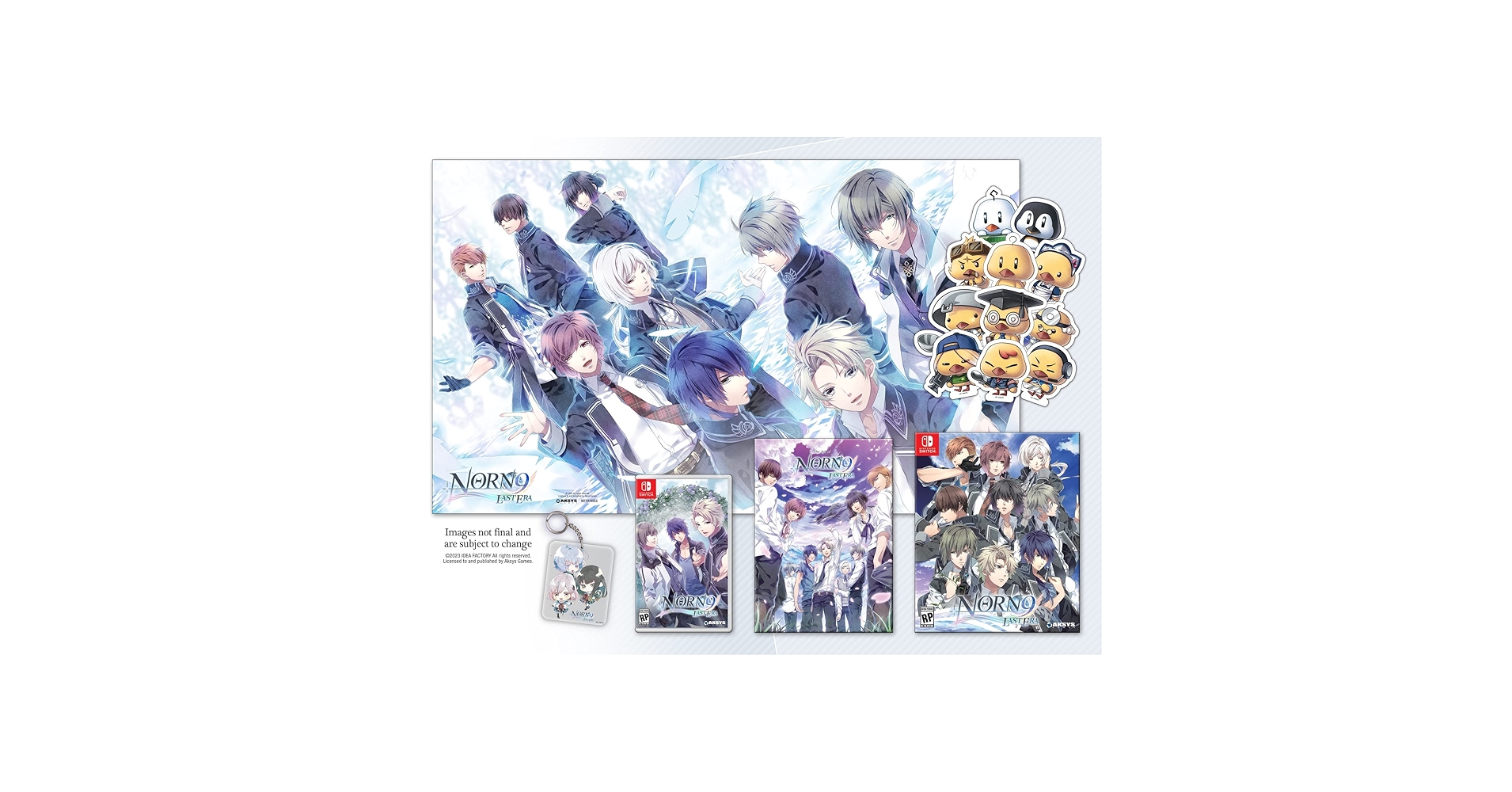 NORN9 　Switch　限定版 Amazon.com: Norn9: Last Era Limited Edition : Aksys Games