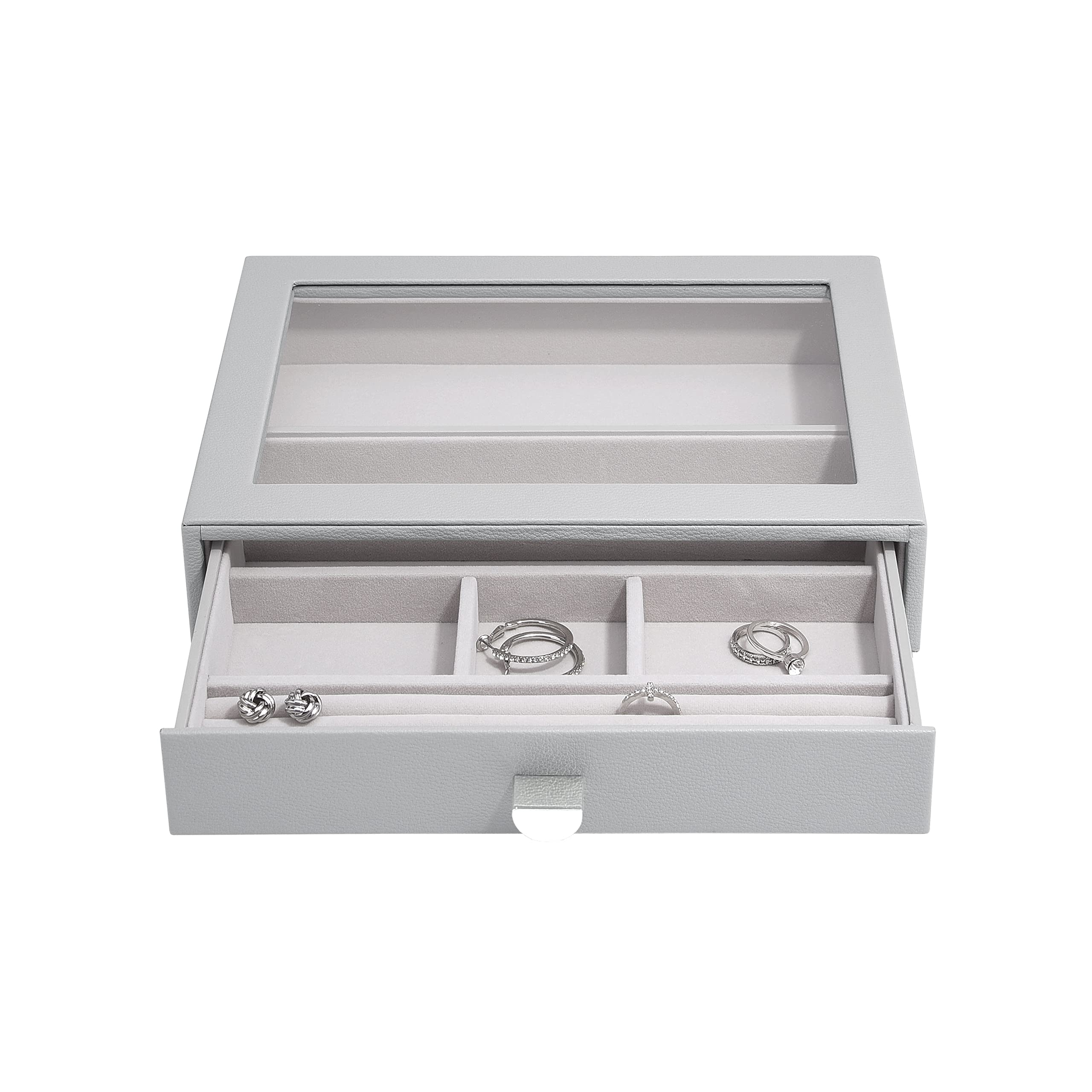 StackersStackers Pebble Grey Classic Jewellery Box Display Drawer