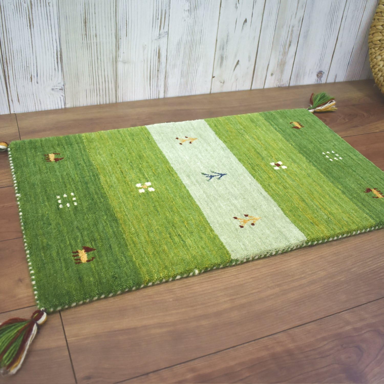 ギャッベ マット ラグ 60×100cm ウール yvpubthum12405953-