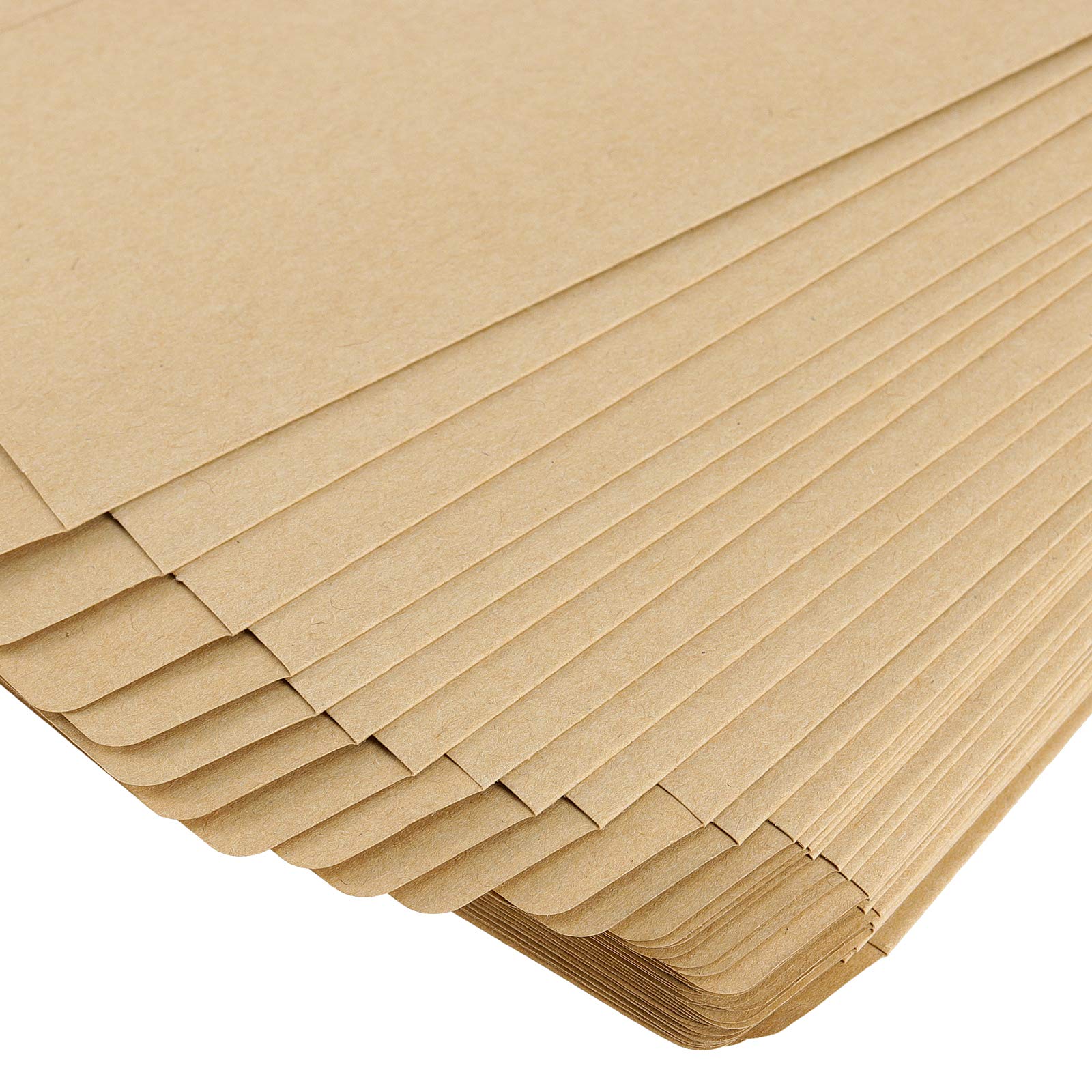 Lot de 400 enveloppes kraft marron 22,9 x 15,2 cm, enveloppes catalogues, enveloppes ouvertes pour la maison, les documents postaux, le bureau, les affaires et l'école, 120 g/m²